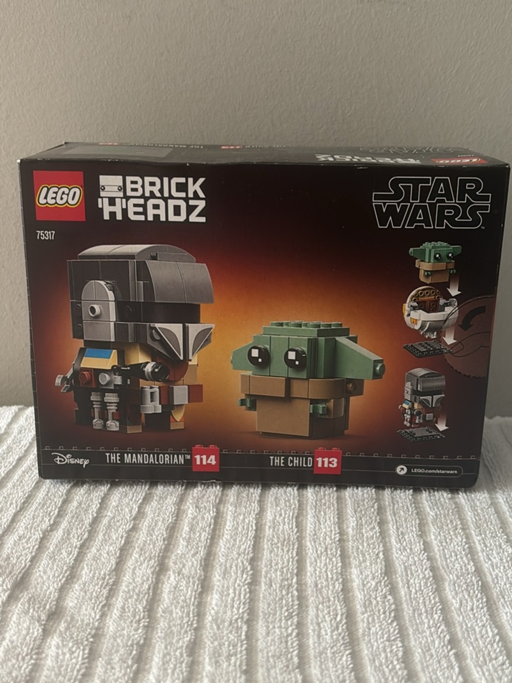 Retired 2022 Lego Star Wars The Mandalorian 114 The Child 113